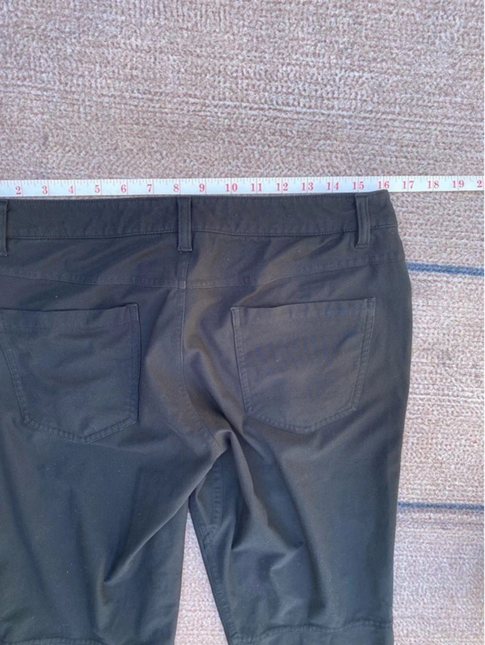 Lululemon mens abc 5 pocket pant slim fit 32x30 black - Picture 7 of 8